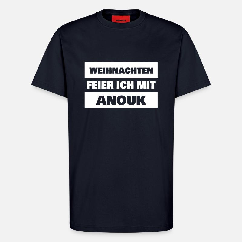 Gift for Anouk - T-Shirt - made by SPREAD - DARK NAVY