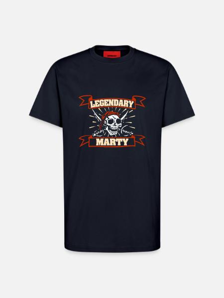 Gift for Marty - T-Shirt - made by SPREAD - DARK NAVY