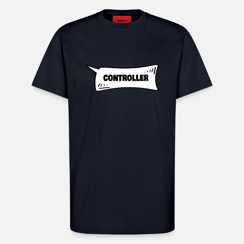 Sprechblase Controller - T-Shirt - made by SPREAD - DARK NAVY