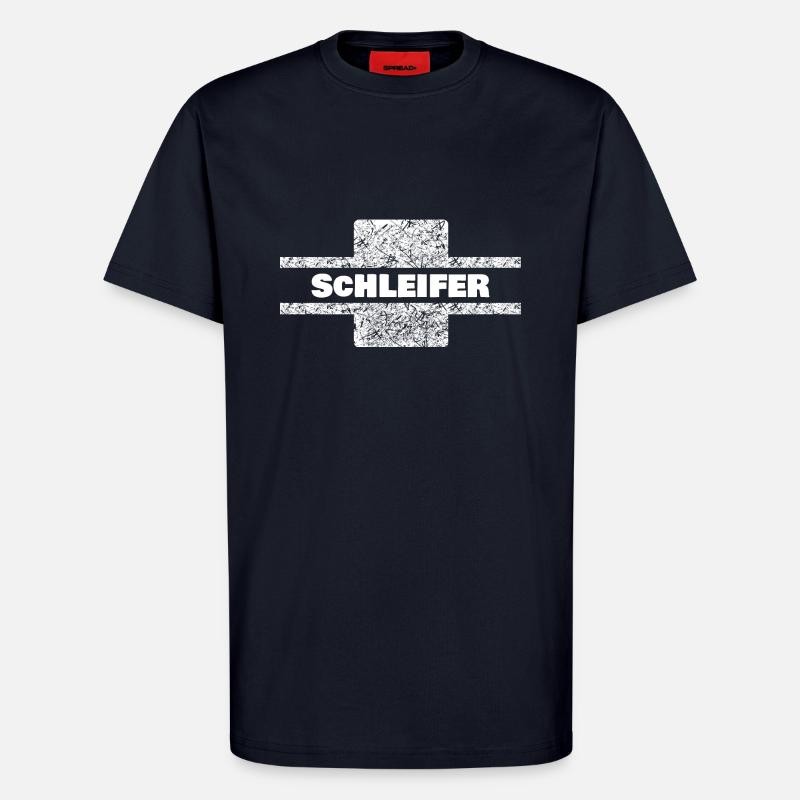 Beruf Schleifer - T-Shirt - made by SPREAD - DARK NAVY