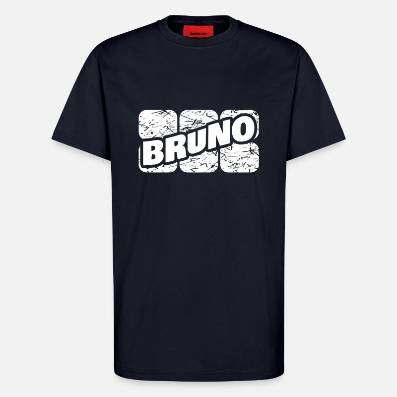 Bruno als Bruno - T-Shirt - made by SPREAD - DARK NAVY