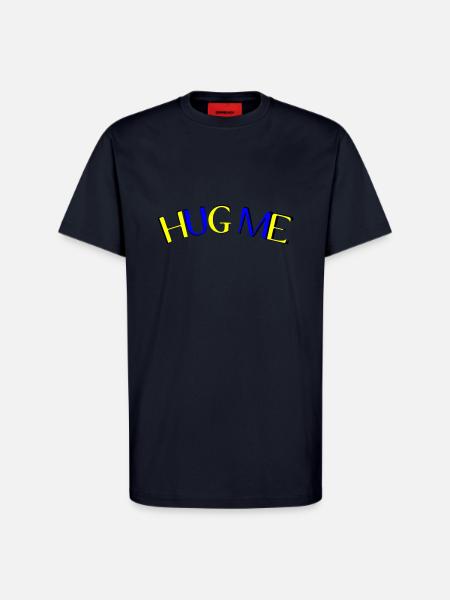hug me - T-Shirt - made by SPREAD - DARK NAVY
