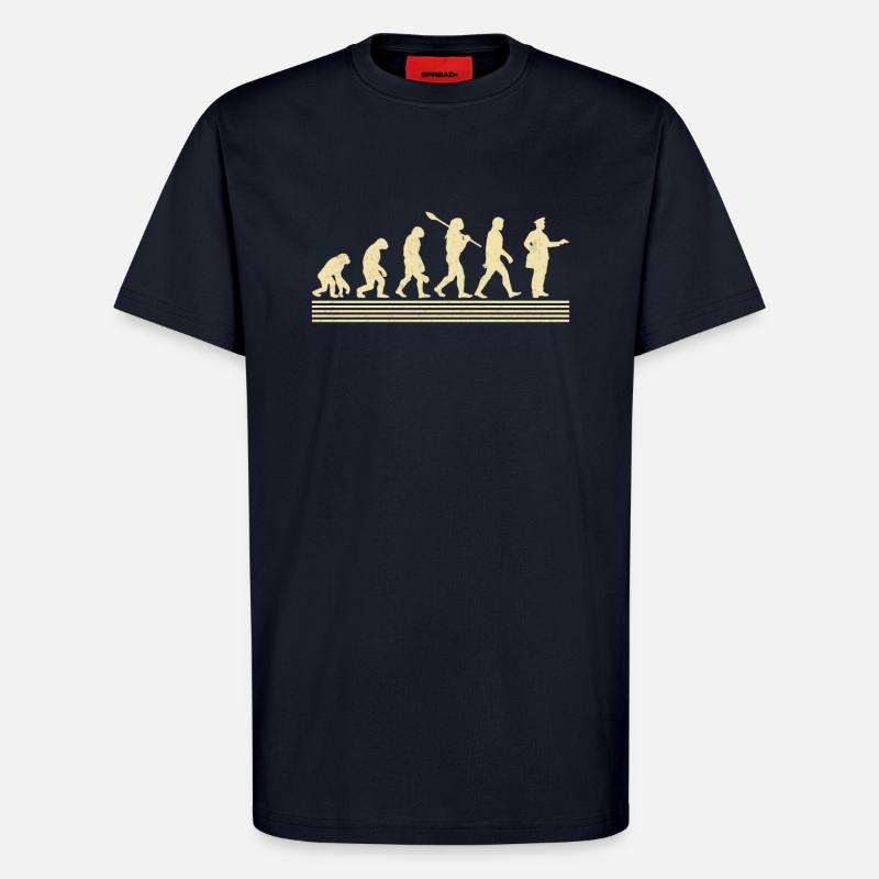 Postman evolution - T-Shirt - made by SPREAD - DARK NAVY