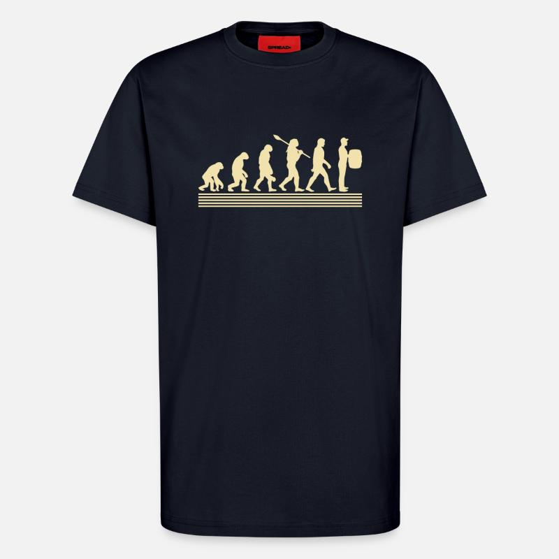 Winzer-evolution - T-Shirt - made by SPREAD - DARK NAVY