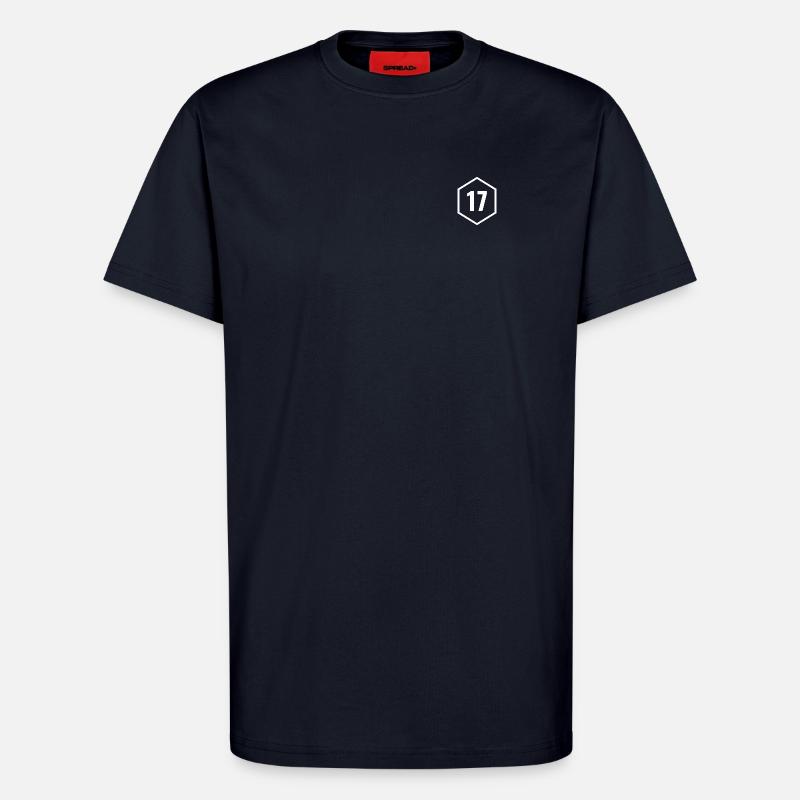 Charente Maritime 17 - Weiß - T-Shirt - made by SPREAD - DARK NAVY