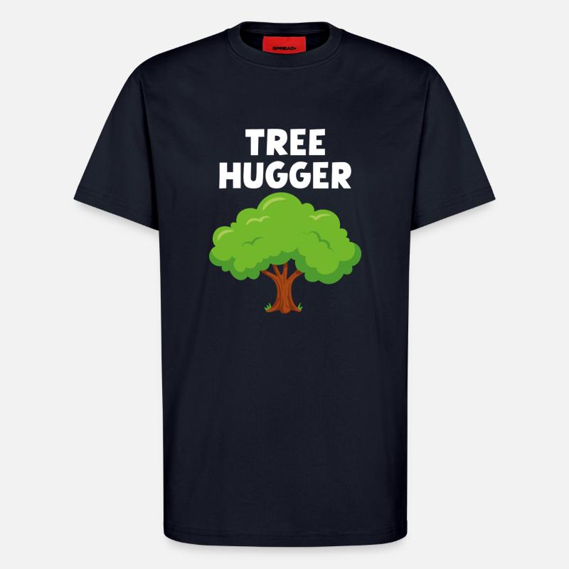 Tree Hugger - T-Shirt - made by SPREAD - DARK NAVY