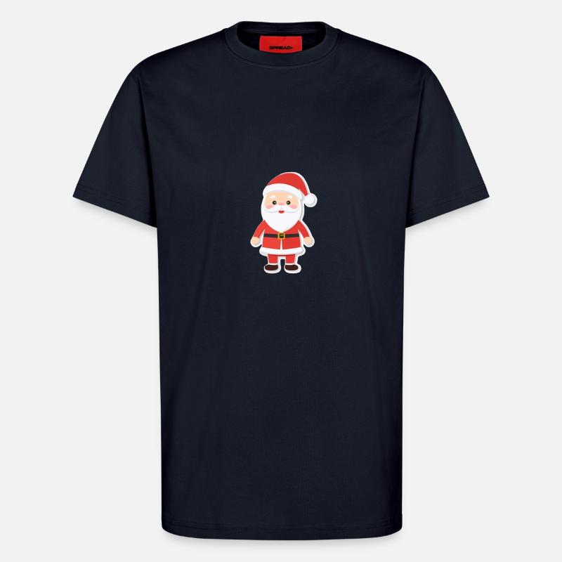 Weihnachtsmann - Illustration - T-Shirt - made by SPREAD - DARK NAVY