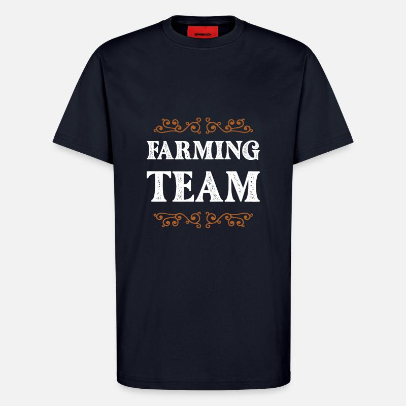 Farming Crew - T-Shirt - made by SPREAD - DARK NAVY