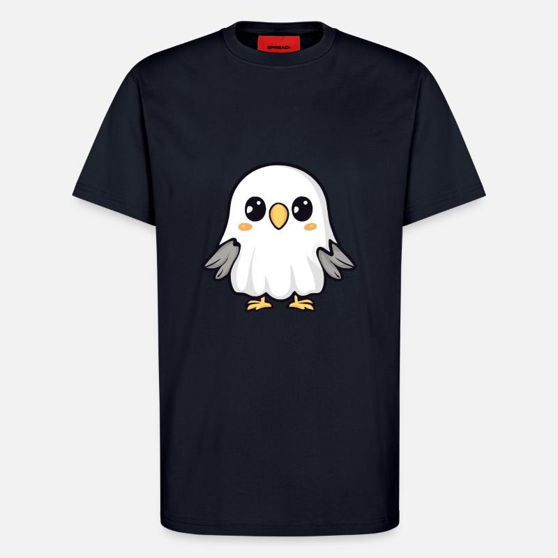 Adler Halloween Comic Geist - T-Shirt - made by SPREAD - DARK NAVY