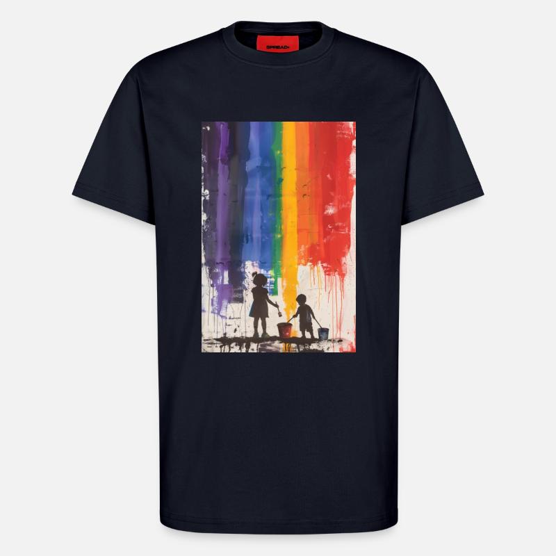Farbenfroh - T-Shirt - made by SPREAD - DARK NAVY
