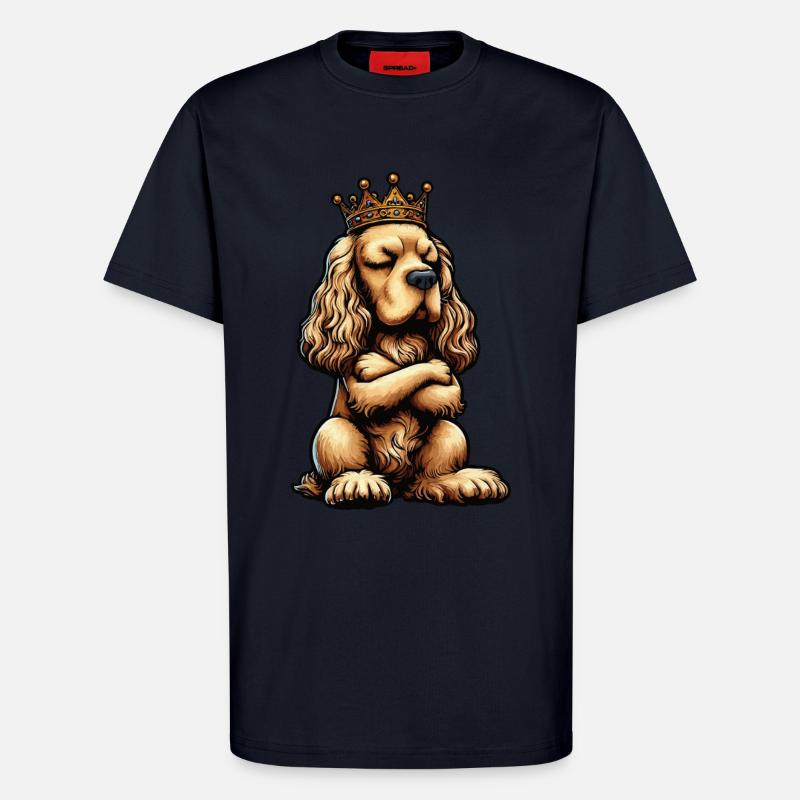 Cocker Spaniel Cockerhund Cocker Spaniel Besitzer - T-Shirt - made by SPREAD - DARK NAVY