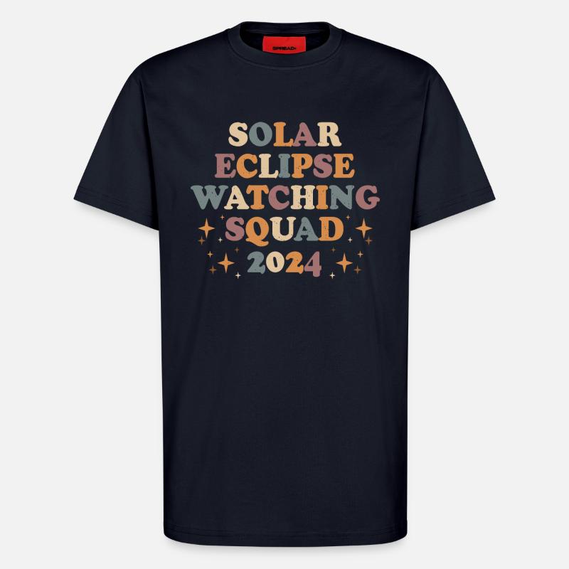 Solar Eclipse 2024 - T-Shirt - made by SPREAD - DARK NAVY