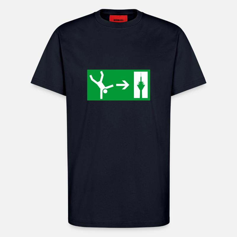Düsseldorf - T-Shirt - made by SPREAD - DARK NAVY