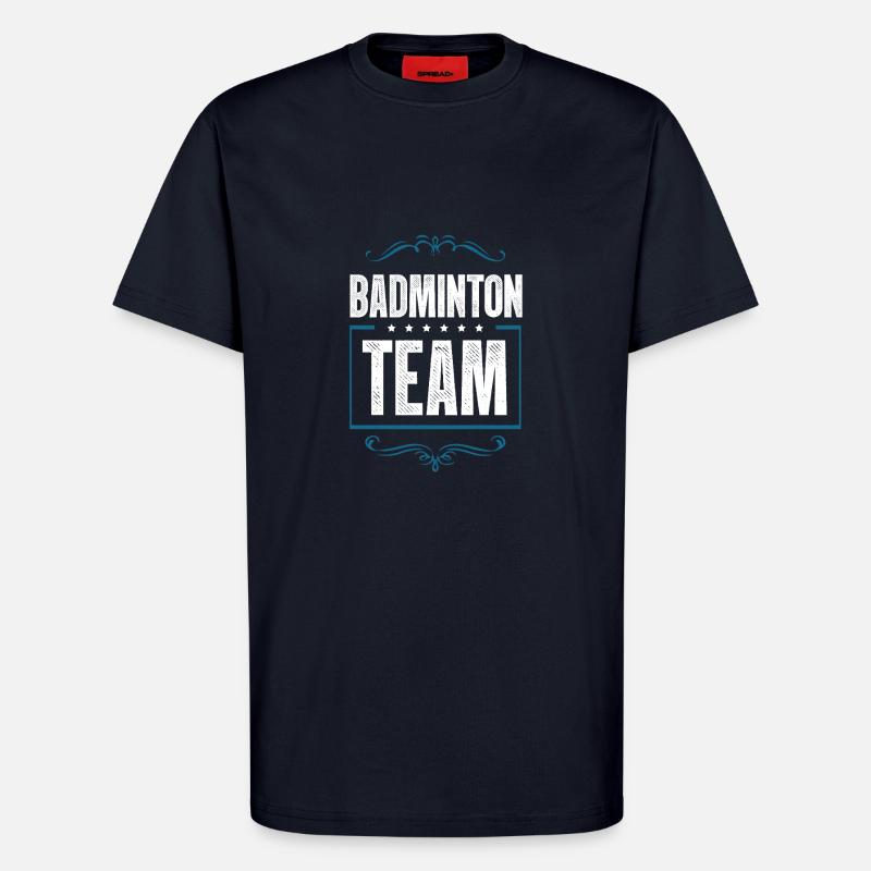 Badminton Crew - T-Shirt - made by SPREAD - DARK NAVY