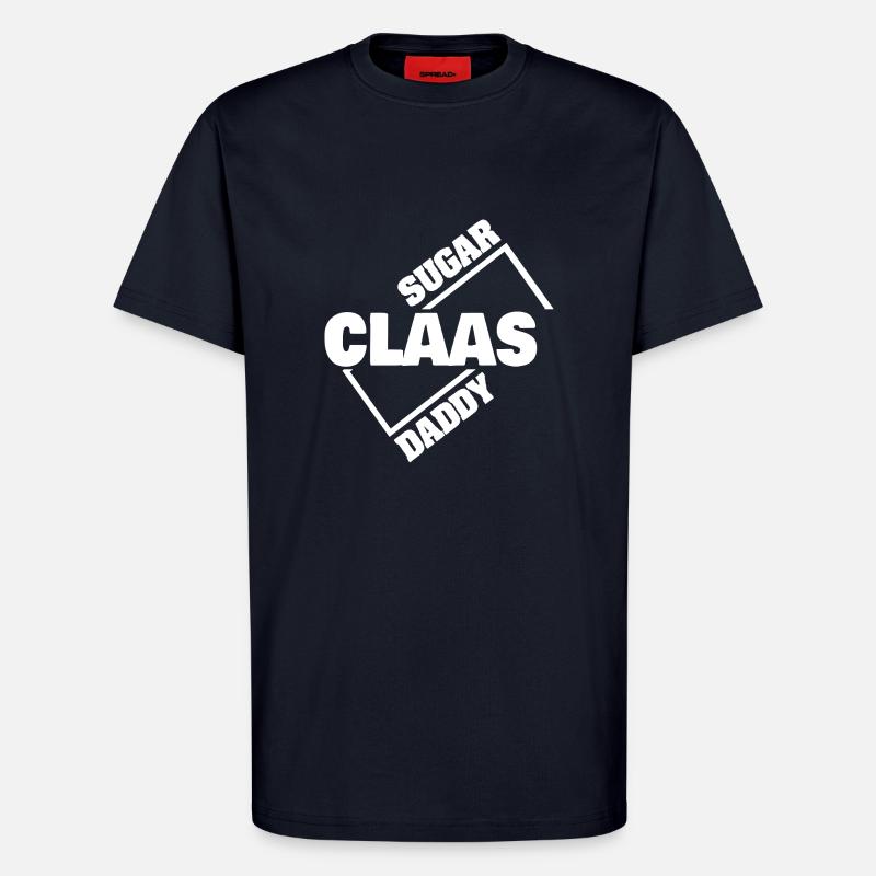 Claas als Sugardaddy - T-Shirt - made by SPREAD - DARK NAVY