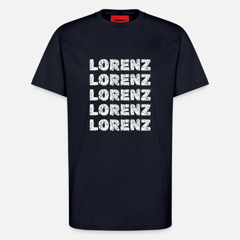 Lorenz Lorenz - T-Shirt - made by SPREAD - DARK NAVY