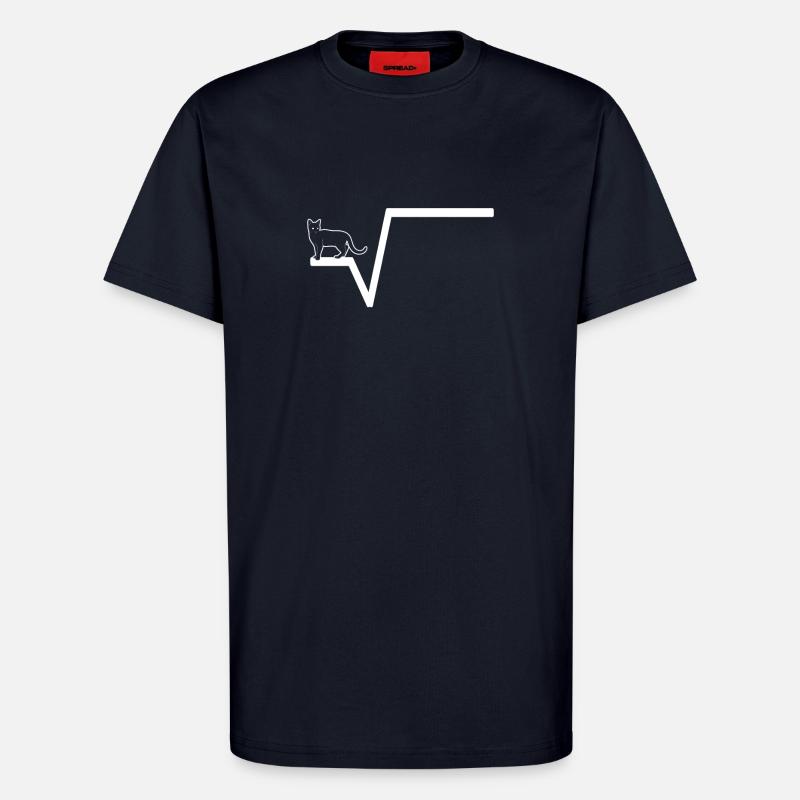 Math Root - T-Shirt - made by SPREAD - DARK NAVY
