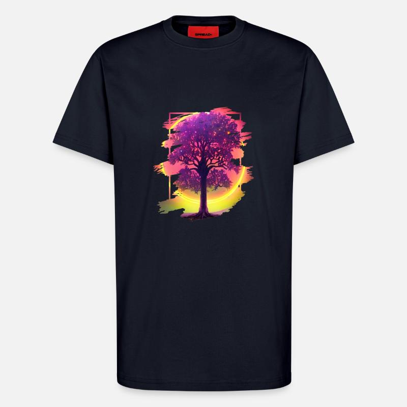 Lebensbaum - T-Shirt - made by SPREAD - DARK NAVY