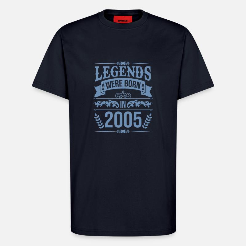 Legenden wurden 2005 geboren - T-Shirt - made by SPREAD - DARK NAVY