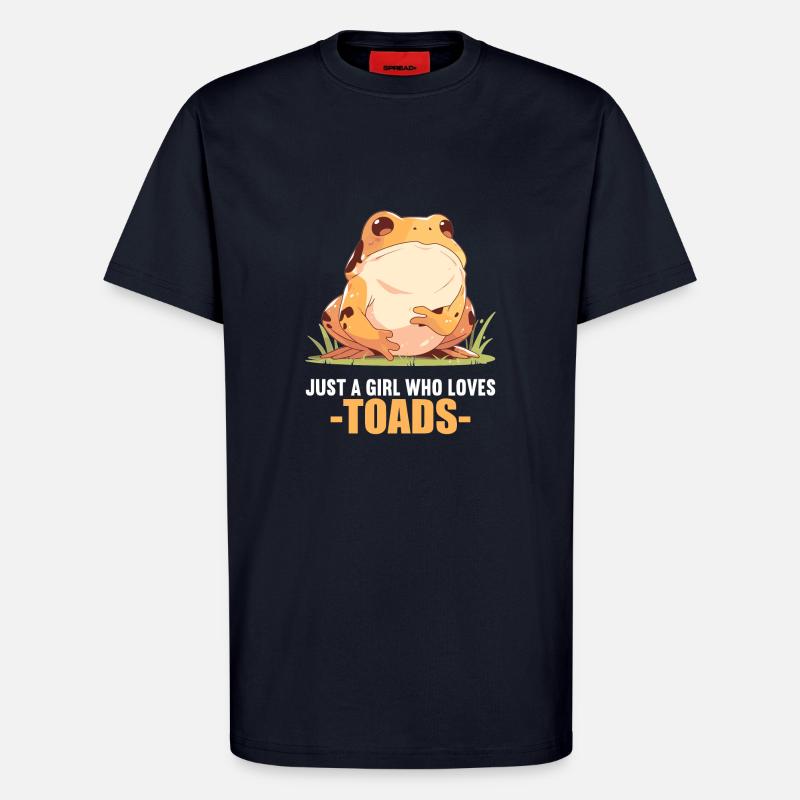 Crapaud crapaud crapaud - T-shirt bio décontracté fabriqué en UE - DARK NAVY