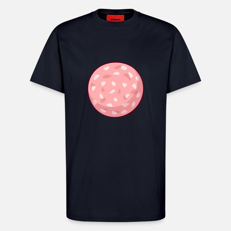 Fleischwurst Kostüm Fleischer Fleisch Wurst - T-Shirt - made by SPREAD - DARK NAVY