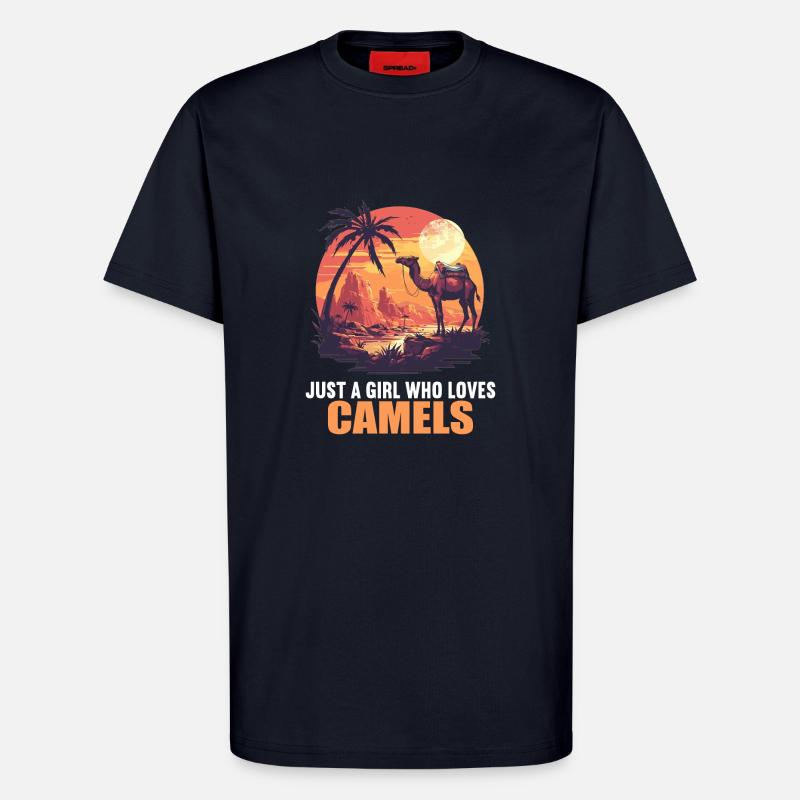 Camel Kamele Kamel - T-Shirt - made by SPREAD - DARK NAVY