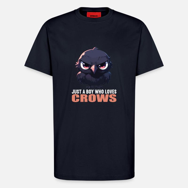 Krähen Krähe - T-Shirt - made by SPREAD - DARK NAVY