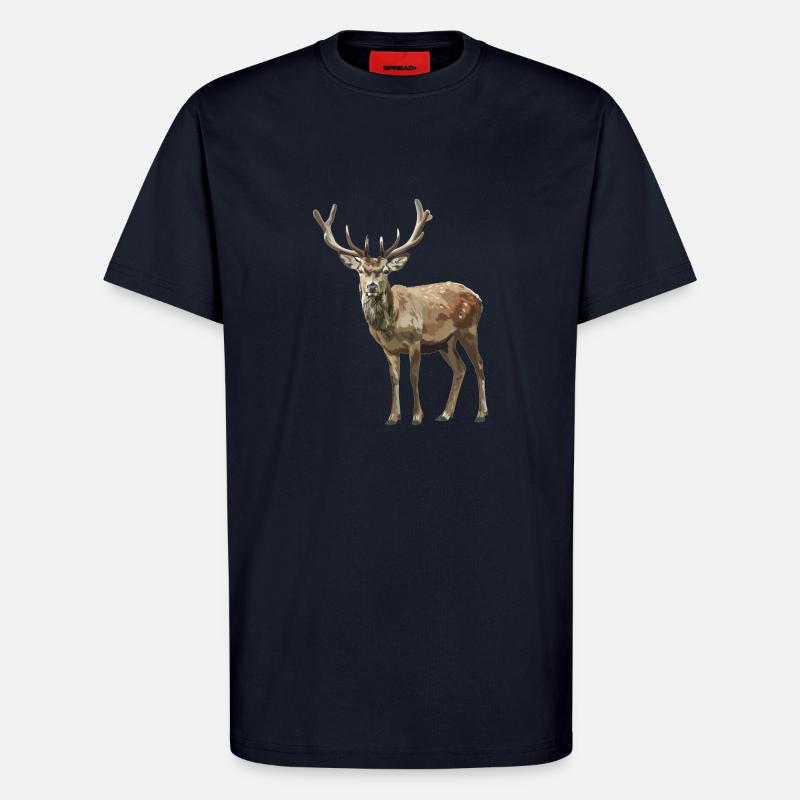 Deer Deer - T-Shirt - made by SPREAD - DARK NAVY