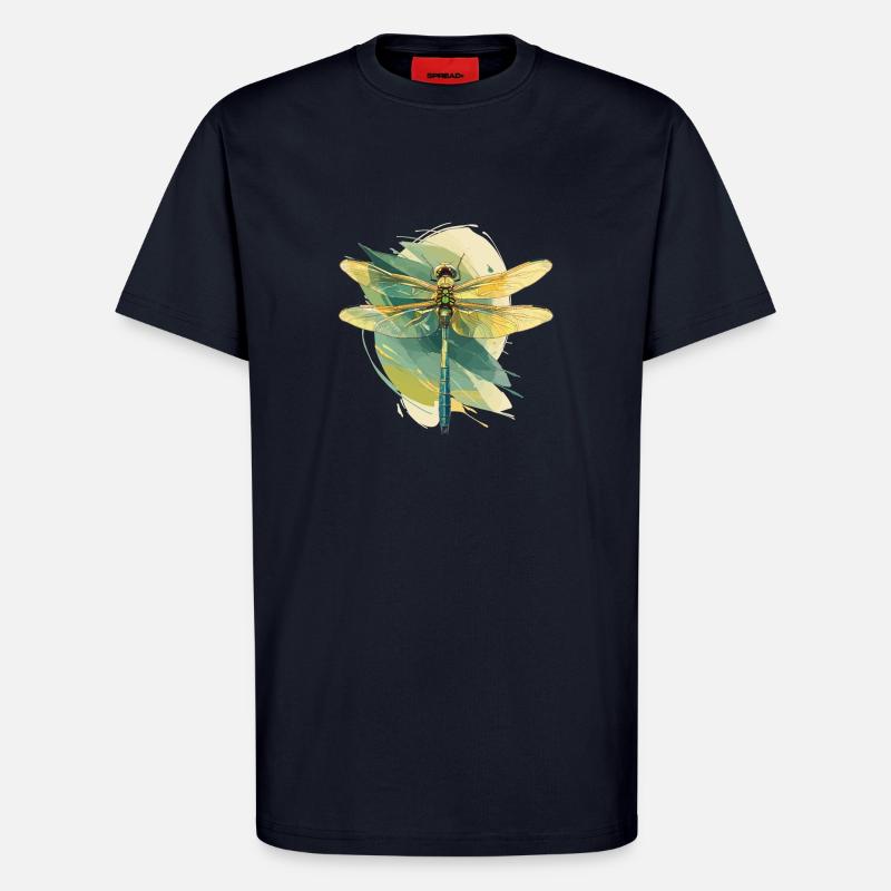 Libellen Libelle - T-Shirt - made by SPREAD - DARK NAVY