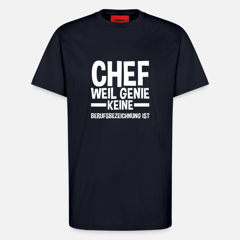 Teamleiter Chef Abschied - T-Shirt - made by SPREAD - DARK NAVY