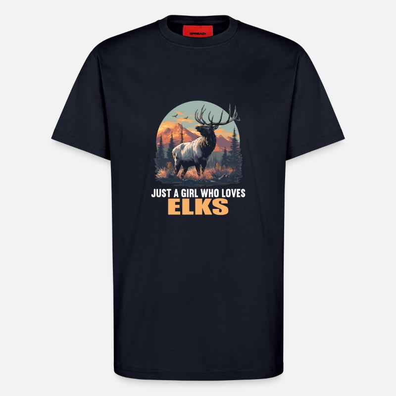 Moose Moose - T-Shirt - made by SPREAD - DARK NAVY