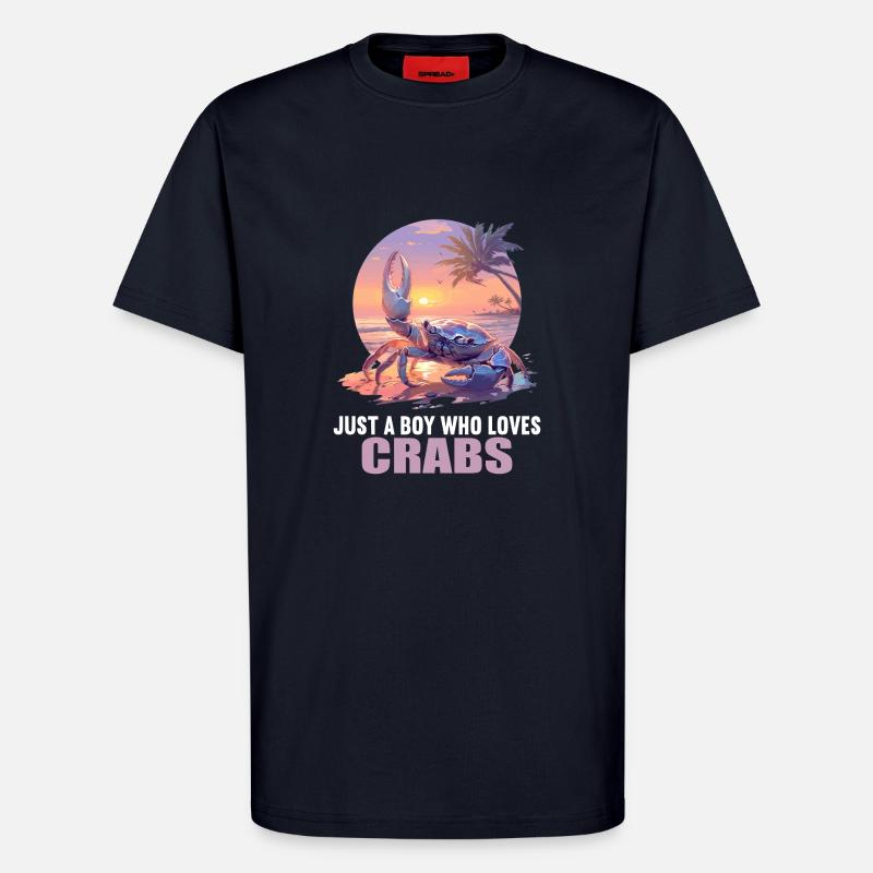 Krabbe Krabben - T-Shirt - made by SPREAD - DARK NAVY