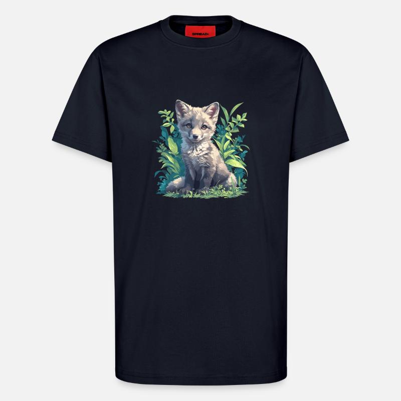 Graufüchse Graufuchs - T-Shirt - made by SPREAD - DARK NAVY