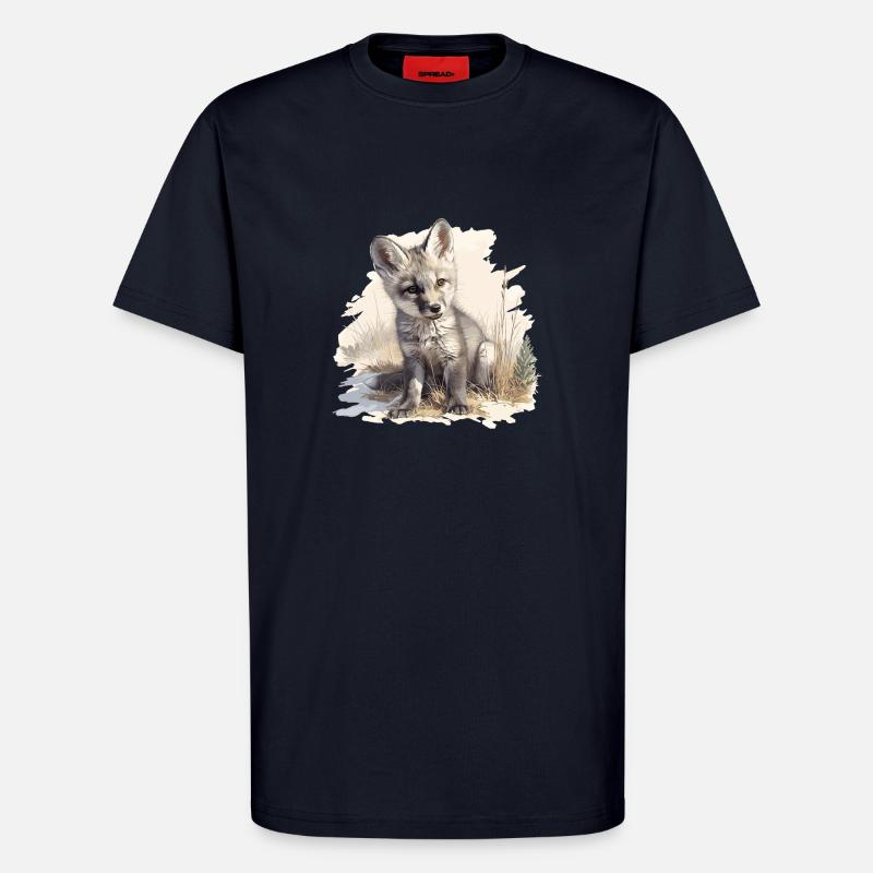 Graufüchse Graufuchs - T-Shirt - made by SPREAD - DARK NAVY