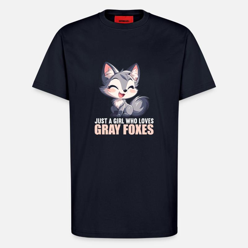 Graufüchse Graufuchs - T-Shirt - made by SPREAD - DARK NAVY