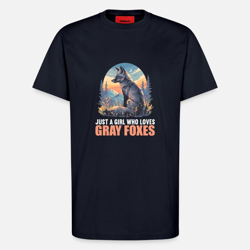 Graufüchse Graufuchs - T-Shirt - made by SPREAD - DARK NAVY