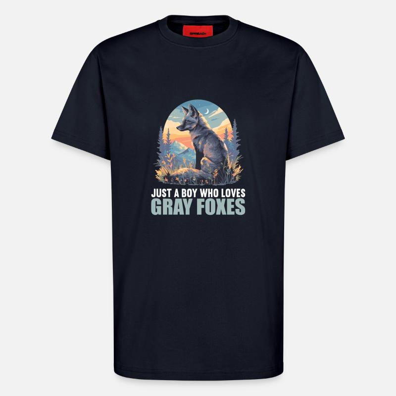 Graufüchse Graufuchs - T-Shirt - made by SPREAD - DARK NAVY