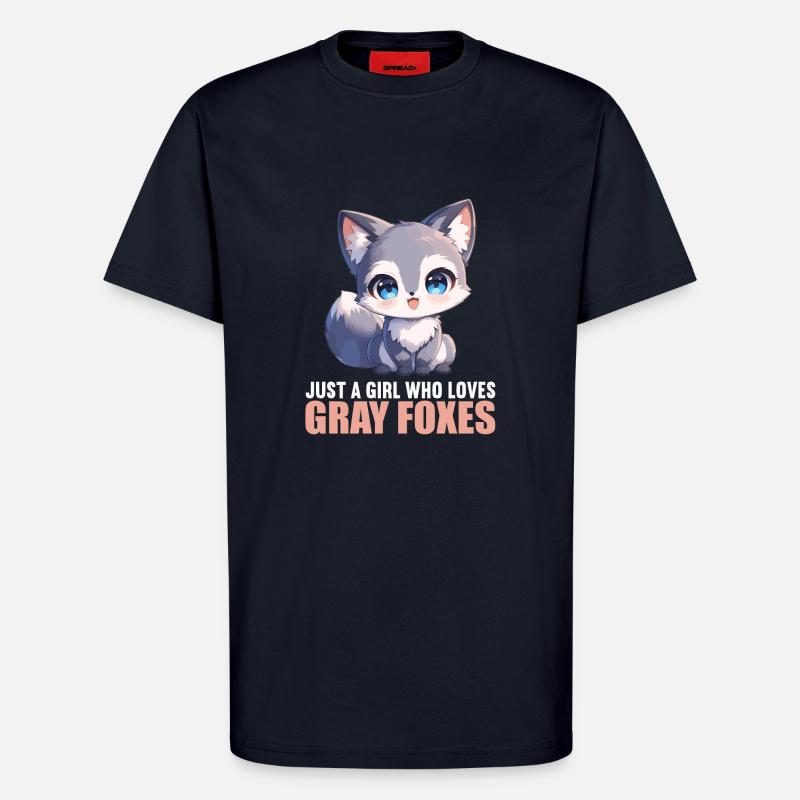 Graufüchse Graufuchs - T-Shirt - made by SPREAD - DARK NAVY