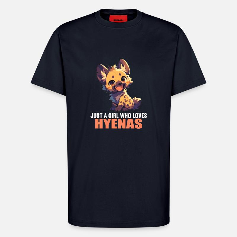 Hyänen Hyäne - T-Shirt - made by SPREAD - DARK NAVY