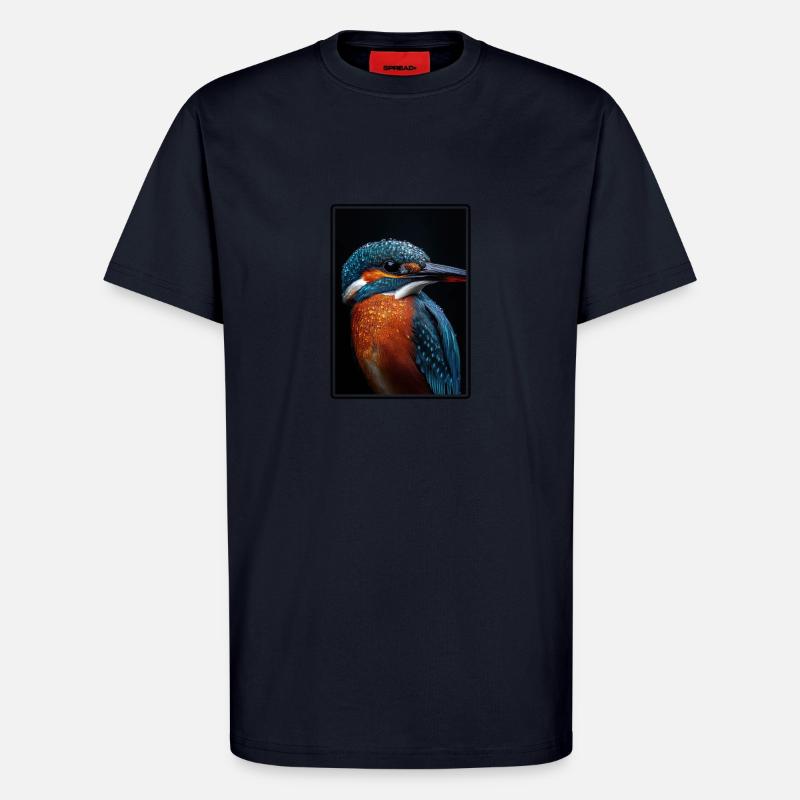Eisvögel Eisvogel - T-Shirt - made by SPREAD - DARK NAVY