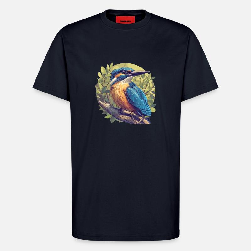 Eisvögel Eisvogel - T-Shirt - made by SPREAD - DARK NAVY