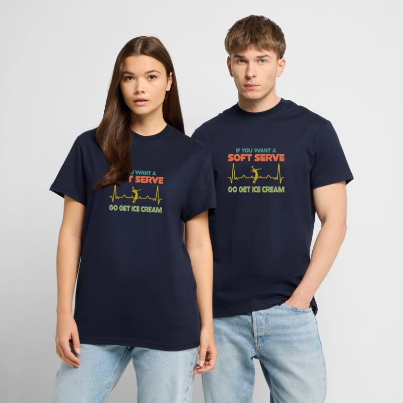 Wenn Sie ein Softeis wollen, holen Sie sich Eis T-Shirt - made by SPREAD