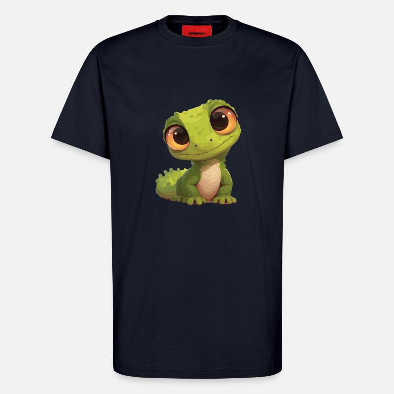 Eidechsen Eidechse - T-Shirt - made by SPREAD - DARK NAVY