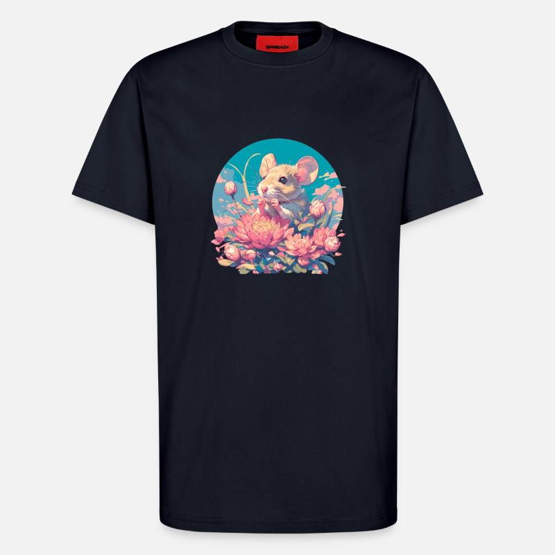 Mäuse Maus - T-Shirt - made by SPREAD - DARK NAVY