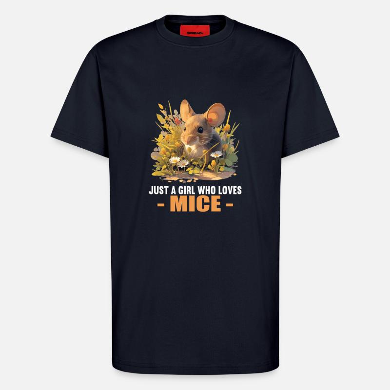 Mäuse Maus - T-Shirt - made by SPREAD - DARK NAVY