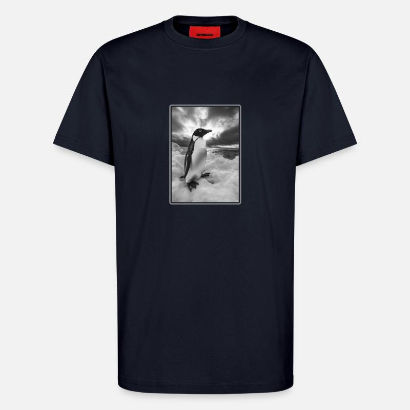 Penguins Penguin - T-Shirt - made by SPREAD - DARK NAVY
