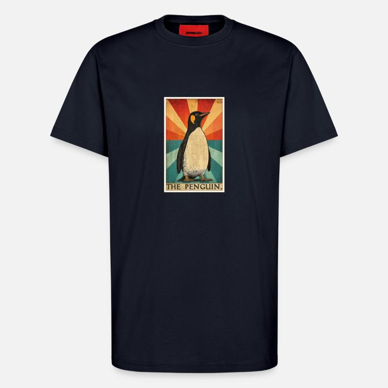 Pinguine Pinguin - T-Shirt - made by SPREAD - DARK NAVY