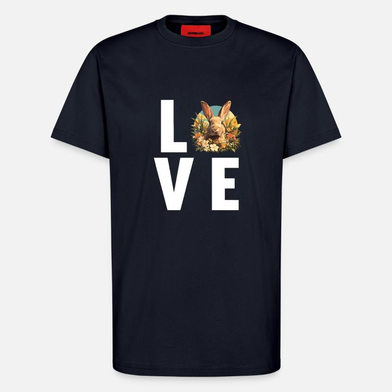 Bunny Bunny - T-Shirt - made by SPREAD - DARK NAVY