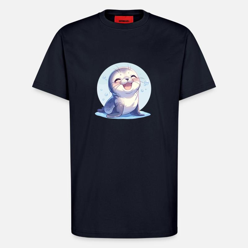Seals, Seal - T-Shirt - made by SPREAD - DARK NAVY