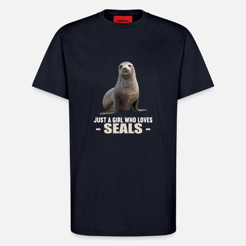 Robben Robbe - T-Shirt - made by SPREAD - DARK NAVY